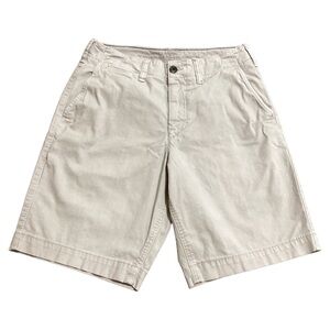 American Eagle Adult 5 Pockets Zip/Button 9.5” Inseam Beige Bermuda Shorts Sz 30
